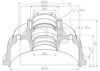 PE Automotive 016.475-00A Brake Drum